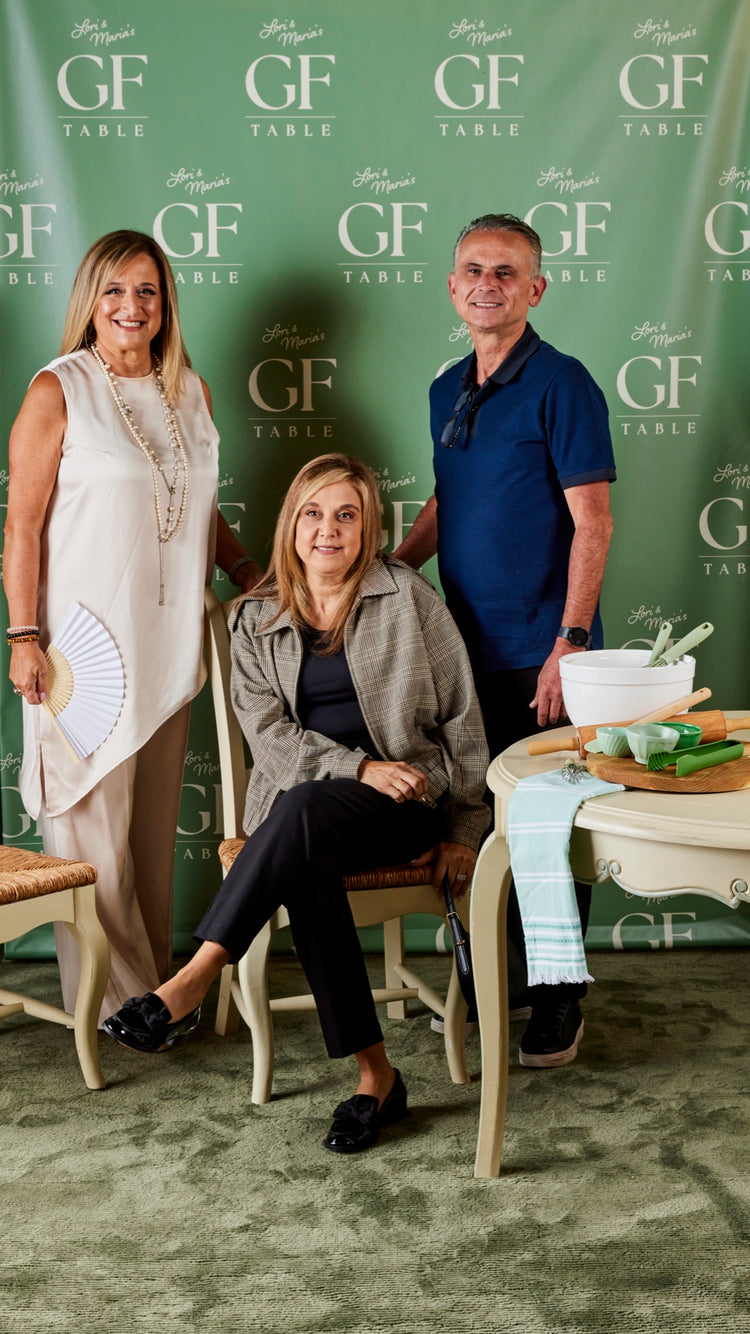 Friends of Lori &amp; Maria's Gluten free Table at the photo booth