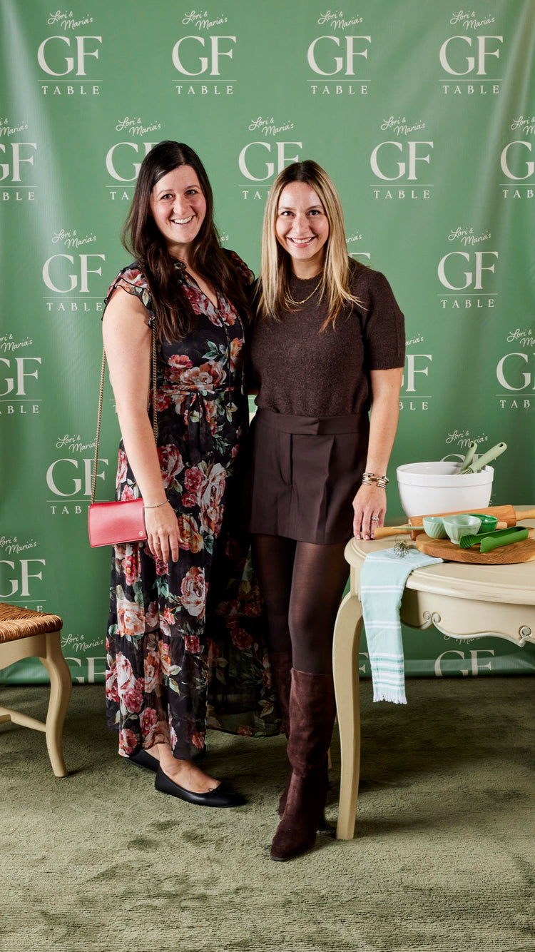 Friends of Lori &amp; Maria's Gluten free Table at the photo booth