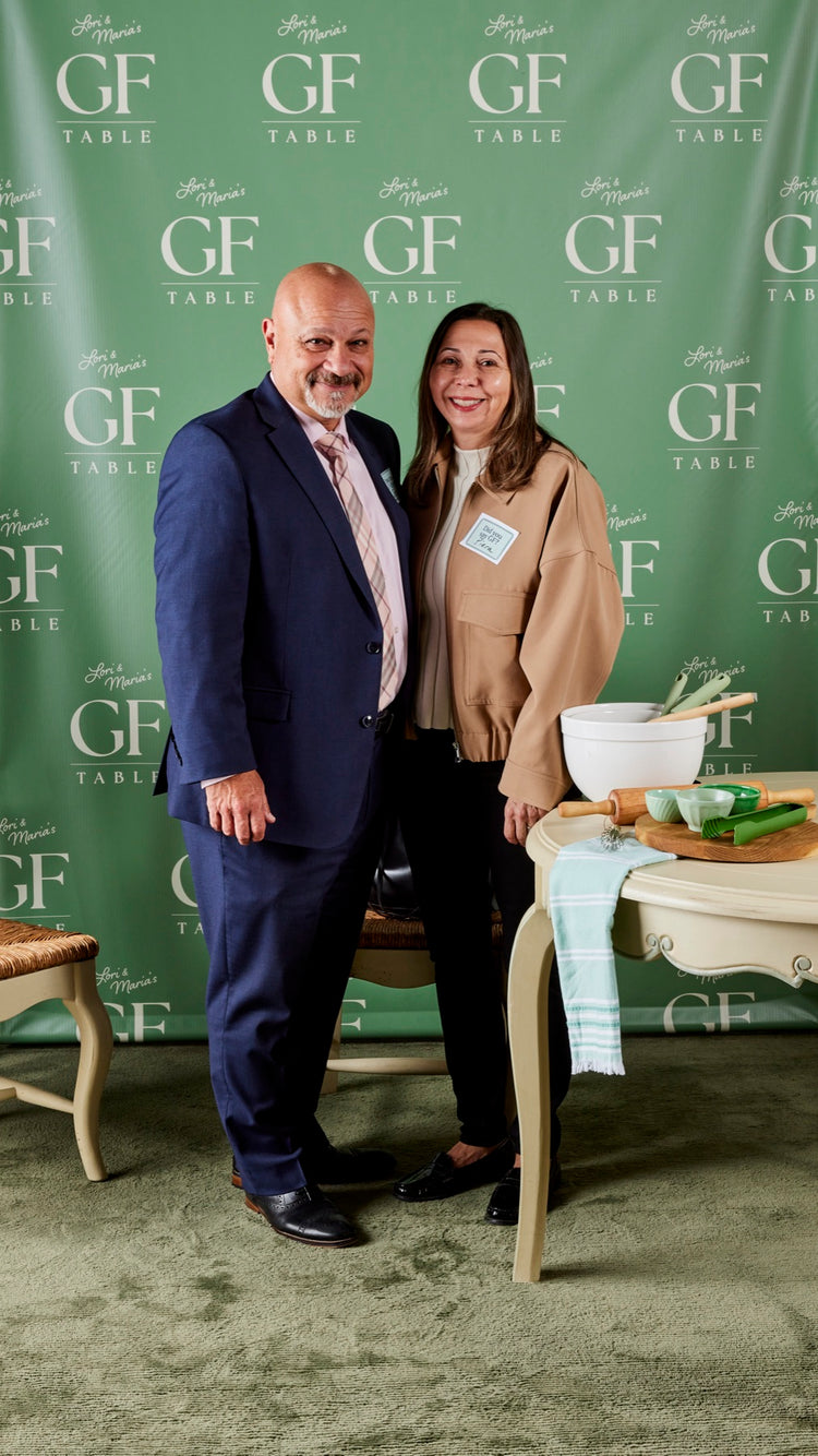 Friends of Lori &amp; Maria's Gluten free Table at the photo booth