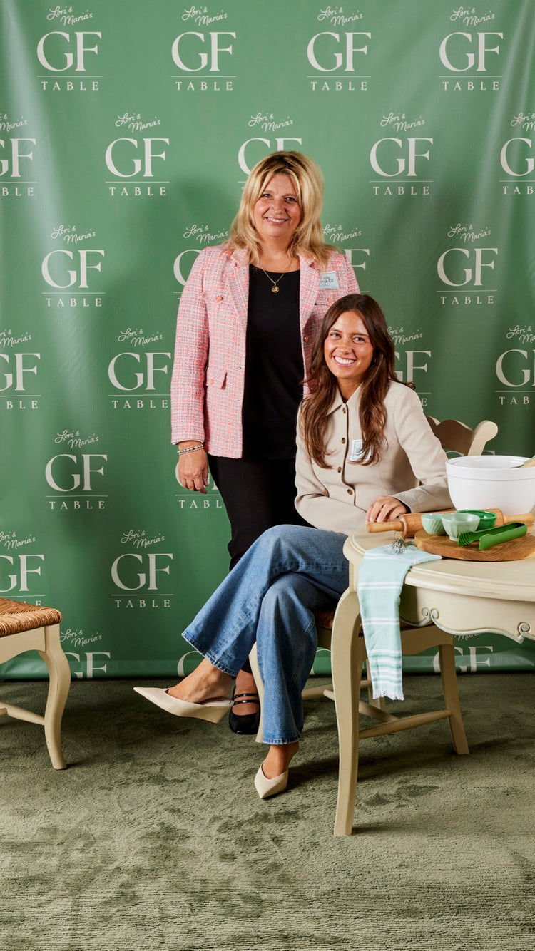 Friends of Lori &amp; Maria's Gluten free Table at the photo booth