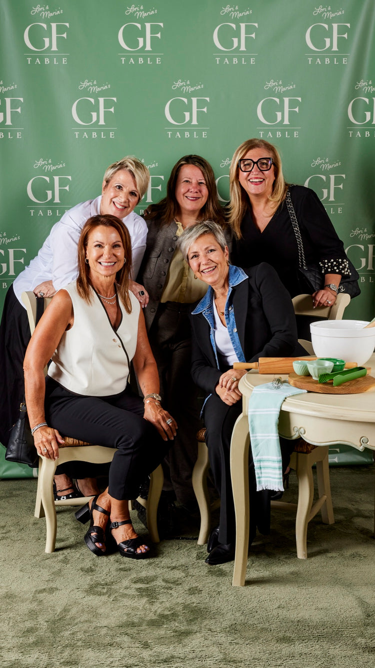 Friends of Lori &amp; Maria's Gluten free Table at the photo booth