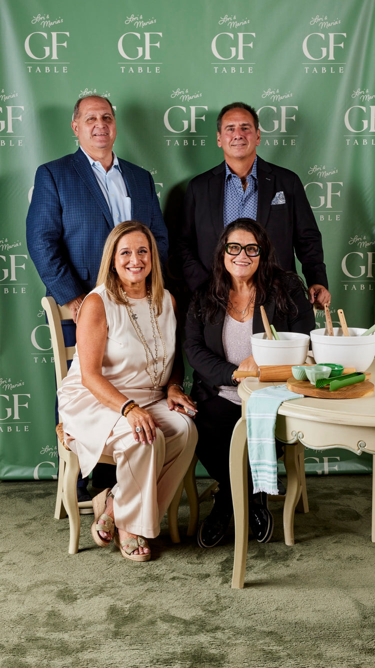 Friends of Lori &amp; Maria's Gluten free Table at the photo booth